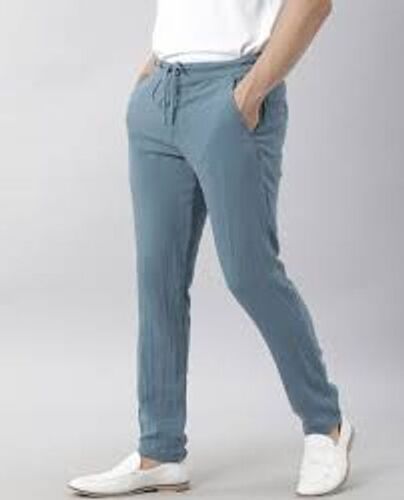Buy online Light Blue Cotton Flat Front Casual Trouser from Bottom Wear for  Men by Rodamo for ₹1329 at 35% off | 2024 Limeroad.com