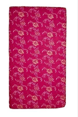 Red Comfortable Lightweight High Density Skin Friendly Soft Floral Print Pink Foam Mattress