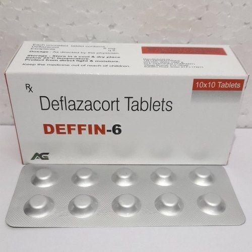 Deffin 6 Deflazacort Tablets, 10x10 Pack