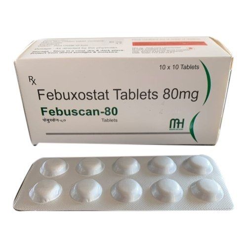 Febuscan Febuxostat Tablets, 80mg 