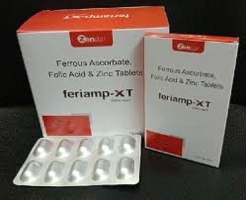 Feriamp-Xt Ferrous Ascorbate. Folic Acid And Zinc Tablets Room Temperature