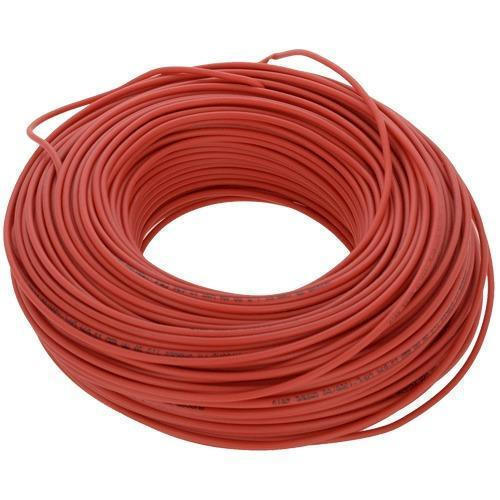 Light Weight Durable Fire Proof Safe And Secure Red Anchor Electrical Wires 100 - 300 V  Application: Construction