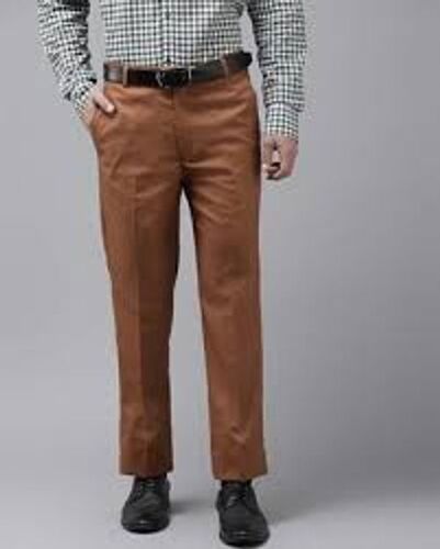 Buy KOTTY Women Regular Length Honey Brown Solid TrousersHoney Brown26  at Amazonin