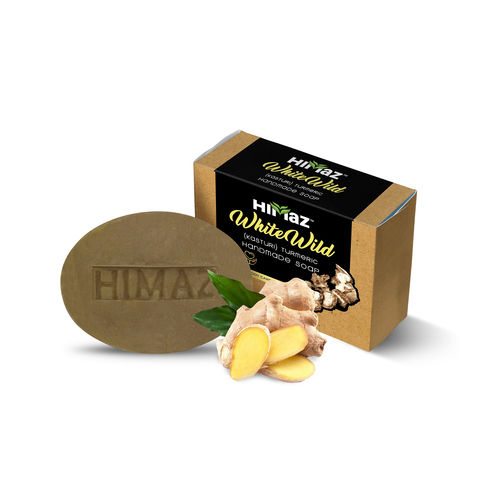 HIMAZ White Wild Turmeric Soap - 75gm