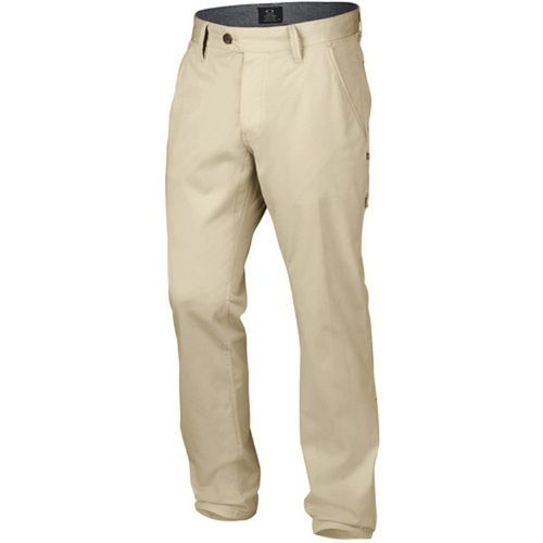 Oxford Formal Wear Cotton Trousers Full Pant For Men, Light Brown