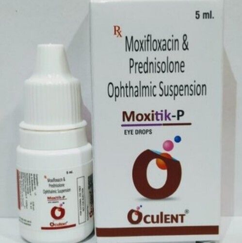 Moxitik-P Eye Drops, 5Ml Store At Cool Dry Place