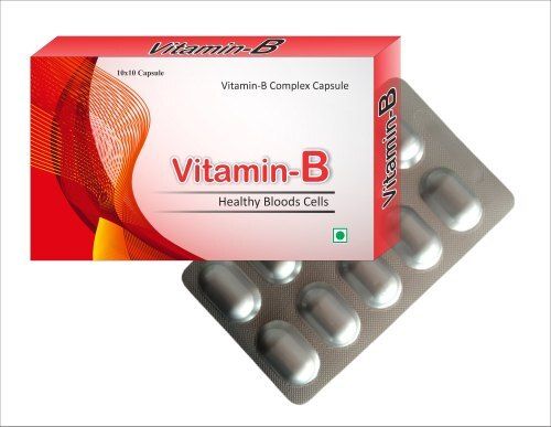 Vitamin-B Capsules (Pack Size 10x10 Capsules)