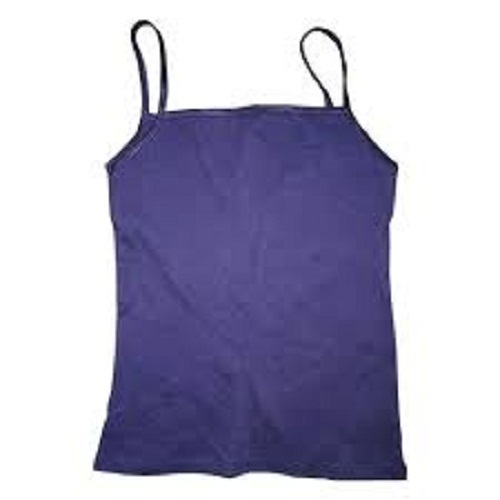 Highly Breathable And Comfortable Colour Purple Plain Ladies Slips