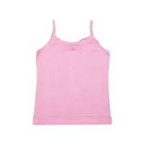 Highly Breathable And Comfortable Colour Baby Pink Plain Ladies Slips - Cotton, Small/Medium/Large Sizes, Stretchy Fit and Empire Waist Design