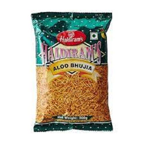100% Fresh Hygienically Prepared Haldirams Tasty Crispy Aloo Bhujia Namkeen