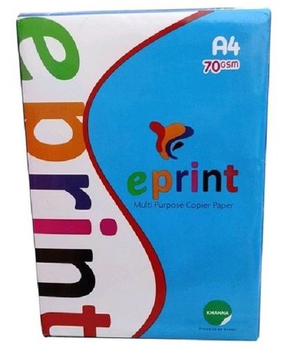 100% Premium Quality White E Print Multipurpose Copier Paper Dimension(L*W*H): 28X22X12  Centimeter (Cm)