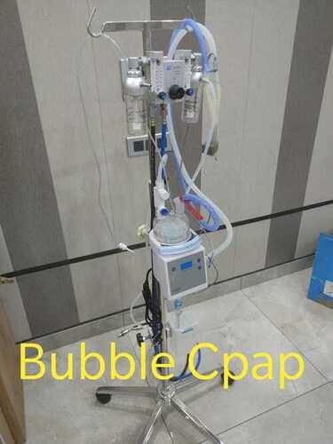 Plastic Automatic 4 Wheels Bubble Cpap For Hospital And Clinic Use