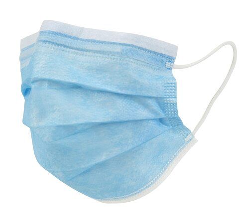 Comfortable And Breathable Blue Pp Non-Woven Disposable Surgical Face Mask