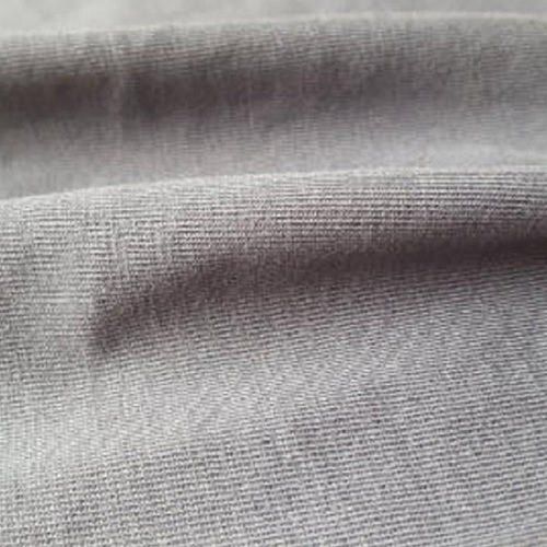 100%Cotton Smooth Fade Resistant Plain Grey Cotton Blended Fabric