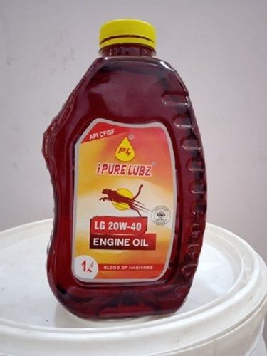 Ipure Lubz Rickshaw Laal Ghoda 20W40 Engine Oil Black Colour For Bike Use Ash %: %