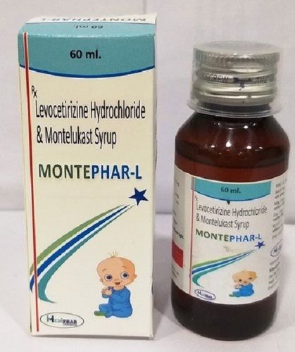 Levocetrizine Hydrochloride Montelukast Syrup, 60Ml  Organic Medicine