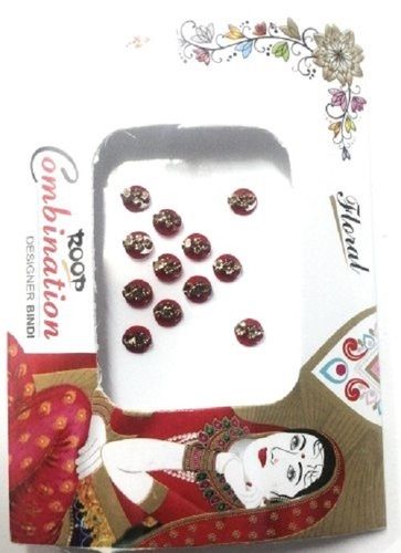 Maroon Colour Traditional Design Classic And Stylish Ladies Fancy Bindi