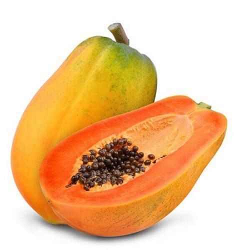Medium Size Fresh Indian Origin Oval Shape Sweet Country Papaya 
