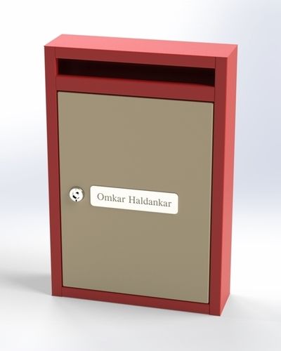 Mild Steel Powder Coated Letter Boxes