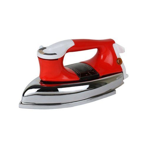 Red And White Non Stick Sole Plates Removes All The Wrinkles, Plancha Heavy Weight Iron