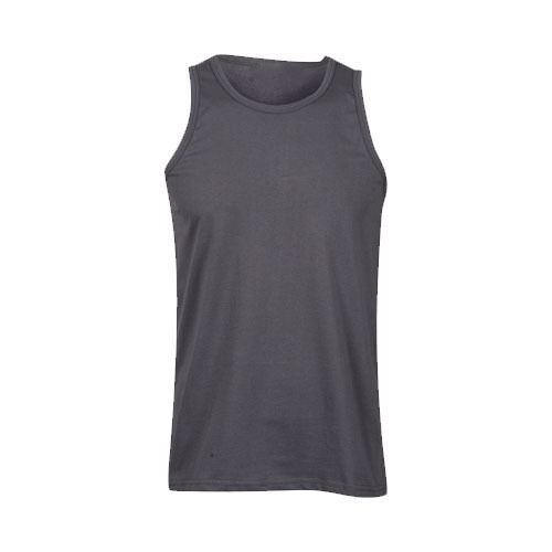 Cotton Simple And Comfortable Black Sleeveless Athletic Sports Vest For Men