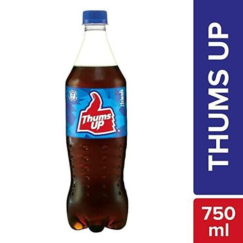 Thunderous Excitement Refreshing Strong Thums Up Soft Drink ,750 Ml
