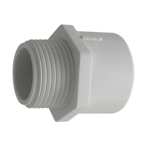 White Solid Leak Proof Easy To Use Recyclable Plastic Adapter For Structure Pipe