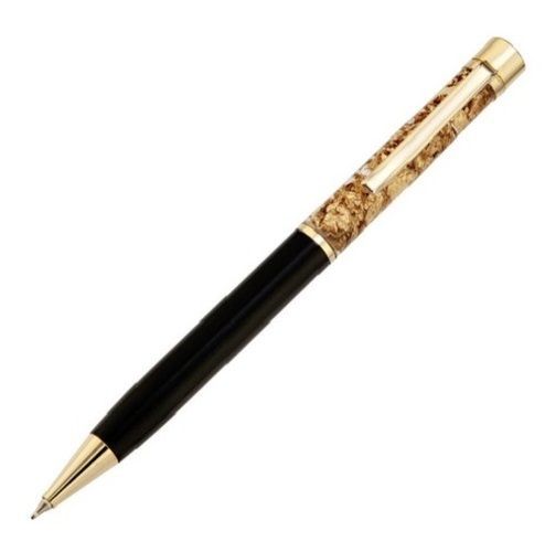 Plastic Compact Portable And Durable Comfortable Grip Material Black Ball Pen