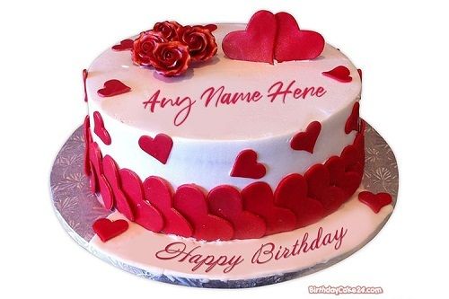 Elegant Look Hygienically Prepared Taste Strawberry Round Sweet Birthday Cake