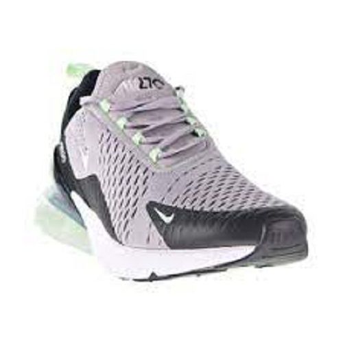 Fit And Comfortable Grey And Black Printed Mens Sports Shoes For Casual Wear