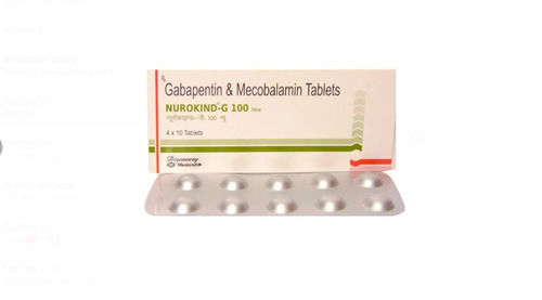 Nurokind-G 100 Gabapentin And Mecobalamin Tablets, Pack Of 4x10 Blister 