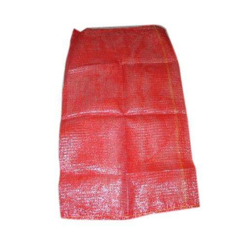 Reusable Tear Resistance Small Plastic High Resistant Red Pp Leno Bag