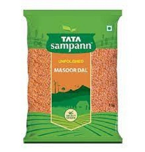 Rich In Protein 100% Organic Chemical Free Unpolished Tata Sampann Masoor Dal Admixture (%): 0.5