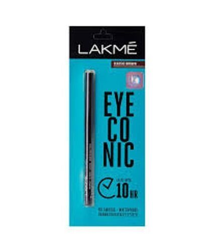  Waterproof Black Eyeconic Lakme Kajal Pencil  Shelf Life: 30 Months