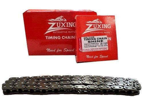 Black Stainless Steel Zuxing Honda Shine Timing Chain For Two Wheeler Application: Mark Attendance