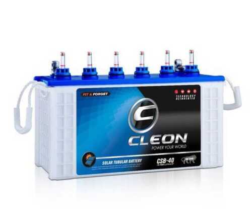 Cleon 40Ah Solar Tubular Battery With 3 Years Warranty