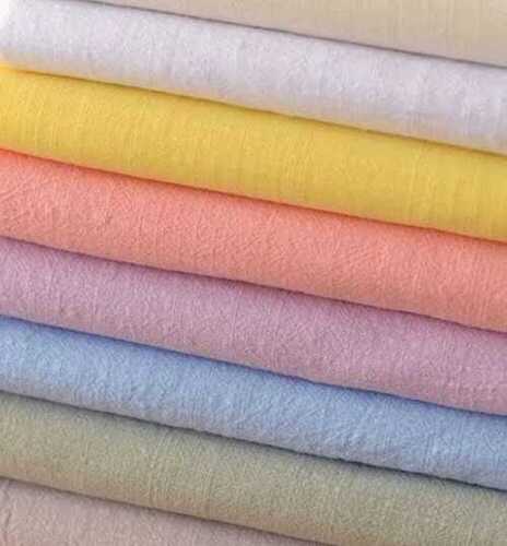 आरामदायक और लंबे समय तक चलने वाला सात रंग का रंगीन प्लेन कॉटन फ़ैब्रिक का घनत्व: 60X60 ग्राम प्रति घन मीटर (G/M3)