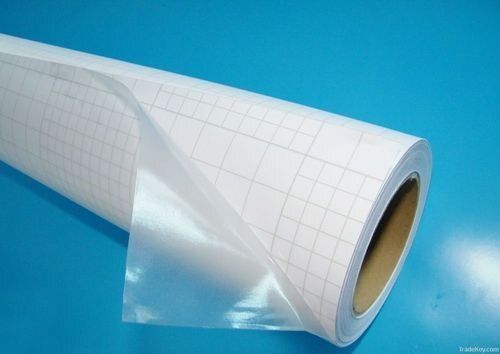 Eco Friendly And Long Lasting Glossy Finish Cold Lamination Film Roll For Multiple Use Hardness: Soft