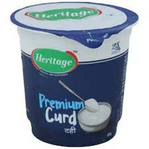 White Healthy And Natural Taste With No Additional Preservatives Heritage Premium Curd