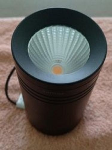 Black 14Watt Aluminum Warm White Cylindrical Cob Led Light, Input Voltage 220V