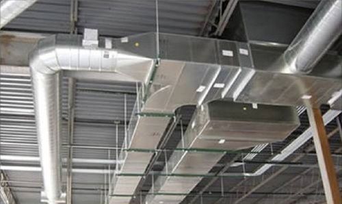 Stainless Steel Rectangular Shape Enriched Industrial Decent Ac Air Duct System Installation Type: Mini