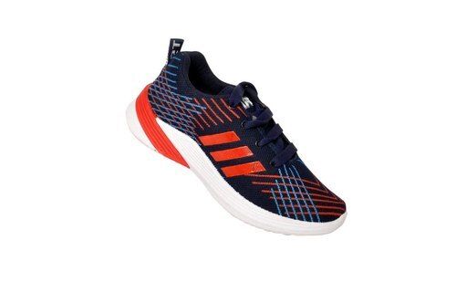 Trendy Breathable, Waterproof And Comfortable Men Black Canvas Printed Sports Shoes For Running  Insole Material: Pu