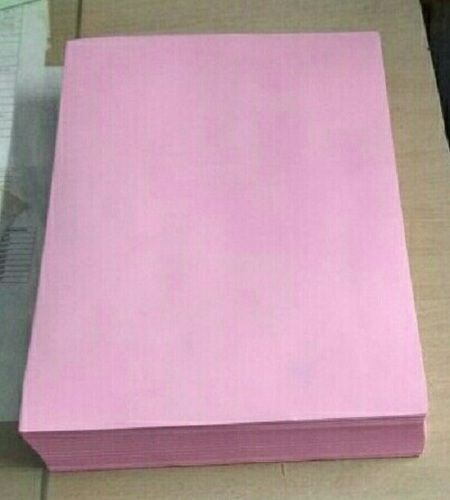 100% Recycled Pink Color A4 Size Copier Paper For Office And School Purpose Size: Small