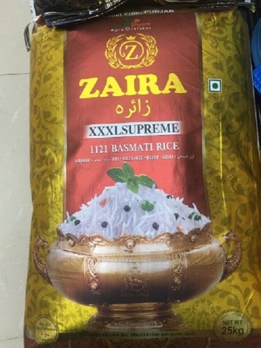 25Kg Pack Zaira 1121 Basmathi Rice