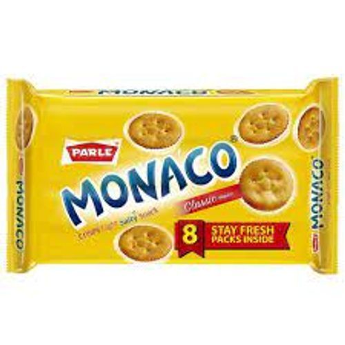Classic Regular Salted Biscuits Parle Monaco 400g