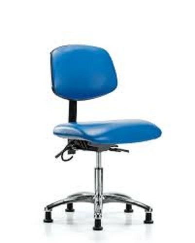 Comfortable And Long Lasting Sky Blue And Silver Colour Strong Esd Chair Design: One Piece