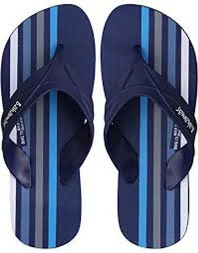 Blue Comfortable Lightweight Mens Slippers