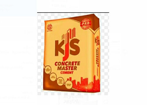 High-Grade Kjs Concreate Master Portland Pozzolana Gray Cement For Construction, Net Quantity 50kg 