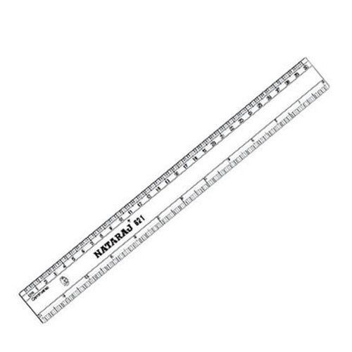 High Quality Most Useful And Safe 30 Cm Scale Natraj Plastic Ruler 