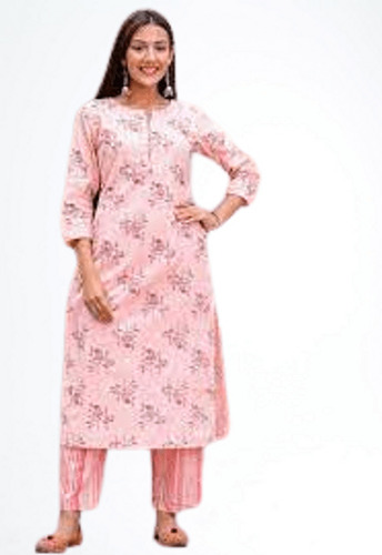 स्किनी फिट फैंसी स्टाइलिश महिलाओं के लिए ट्रेंडी कॉटन कुर्ती और पलाज़ो सेट शानदार सॉलिड कलर के साथ (Sujata R) बस्ट साइज़: 38 इंच (इंच)